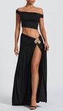 Alessia Off Shoulder Skirt Set - Fashion Pov