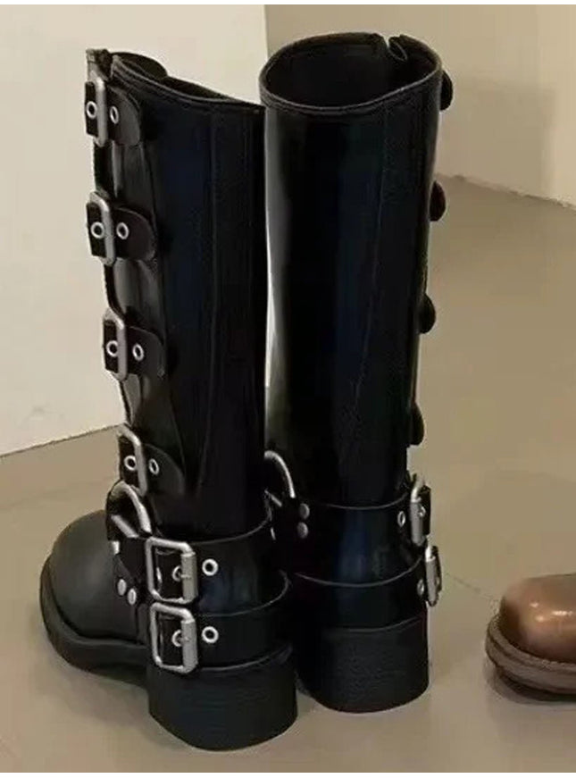 Alexandra Cowboy Leather Boot - Fashion Pov