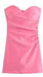 Alexis Strapless Sleeveless Mini Dress - Fashion Pov