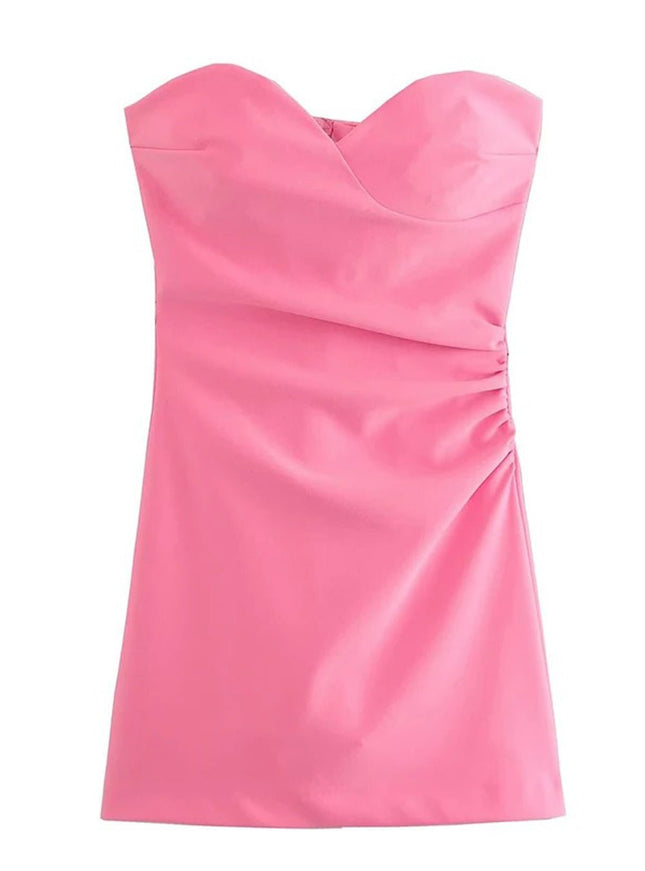 Alexis Strapless Sleeveless Mini Dress - Fashion Pov