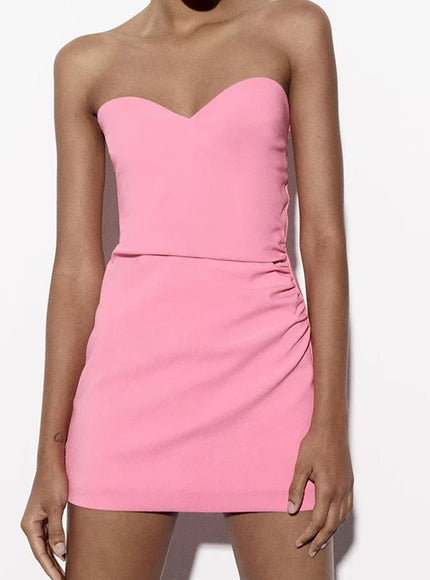 Alexis Strapless Sleeveless Mini Dress - Fashion Pov