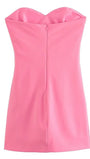 Alexis Strapless Sleeveless Mini Dress - Fashion Pov