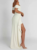 Alicia Off Shoulder Bodycon Maxi Dress - Fashion Pov