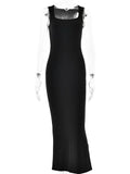 Alicia Sleeveless Bodycon Maxi Dress - Fashion Pov