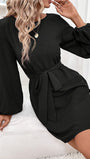 Alina Long Sleeve Mini Dress - Fashion Pov