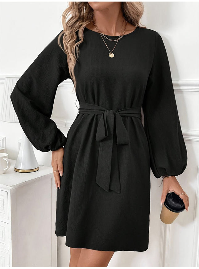 Alina Long Sleeve Mini Dress - Fashion Pov