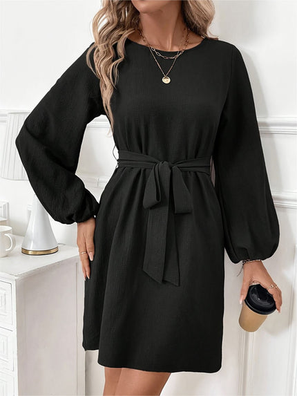 Alina Long Sleeve Mini Dress - Fashion Pov