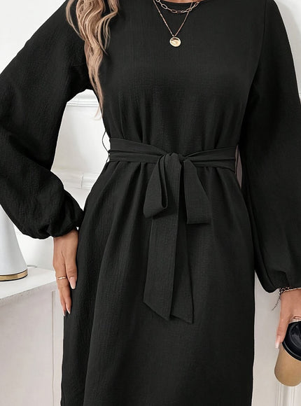 Alina Long Sleeve Mini Dress - Fashion Pov