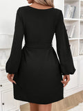 Alina Long Sleeve Mini Dress - Fashion Pov