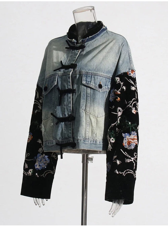 Alissar Casual Denim Jacket - Fashion Pov
