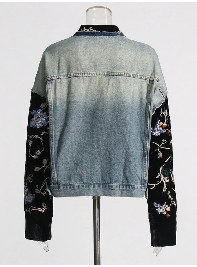 Alissar Casual Denim Jacket - Fashion Pov