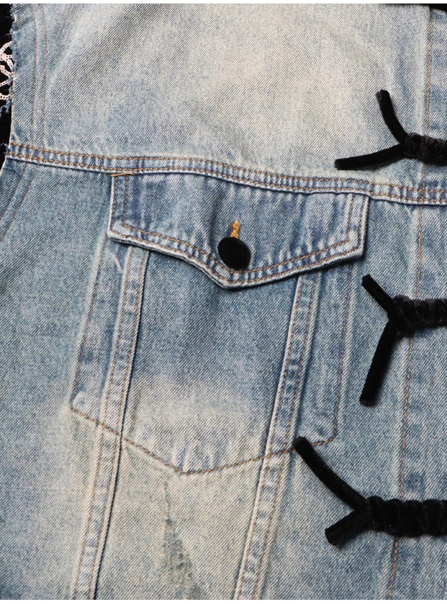 Alissar Casual Denim Jacket - Fashion Pov
