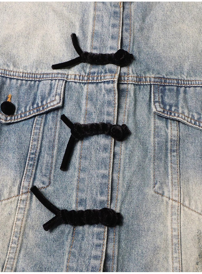 Alissar Casual Denim Jacket - Fashion Pov