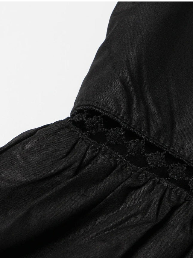 Aliza Hollow Out Midi Dress - Fashion Pov