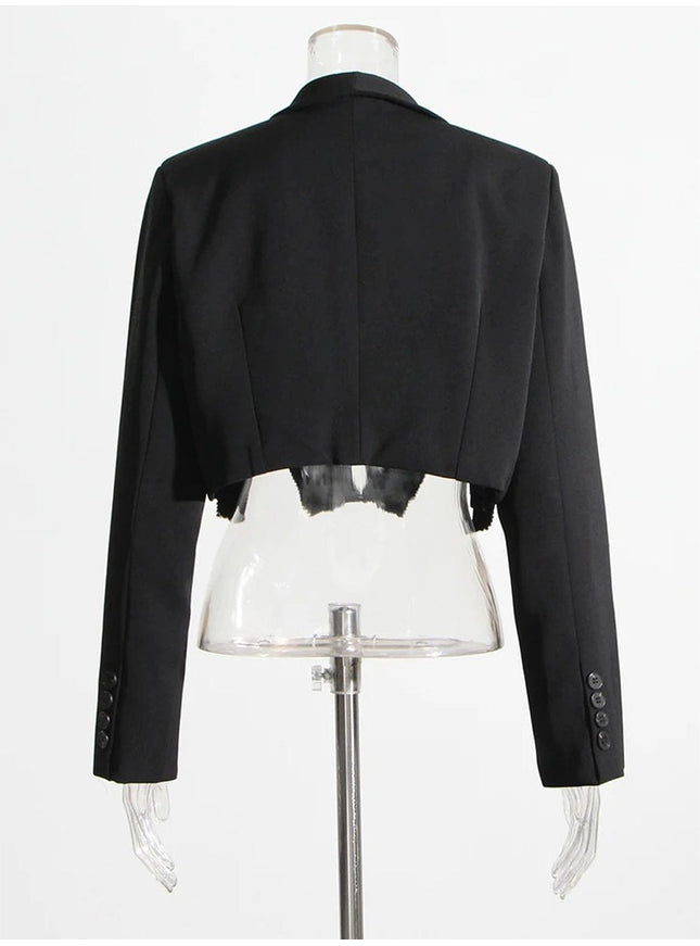 Aliza Spliced Diamond Top & Skirt Set - Fashion Pov