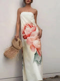 Alora Off Shoulder Sleeveless Maxi Dress