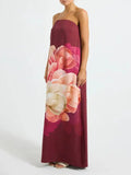 Alora Off Shoulder Sleeveless Maxi Dress - Fashion Pov