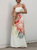 Alora Off Shoulder Sleeveless Maxi Dress - Fashion Pov
