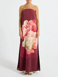Alora Off Shoulder Sleeveless Maxi Dress - Fashion Pov
