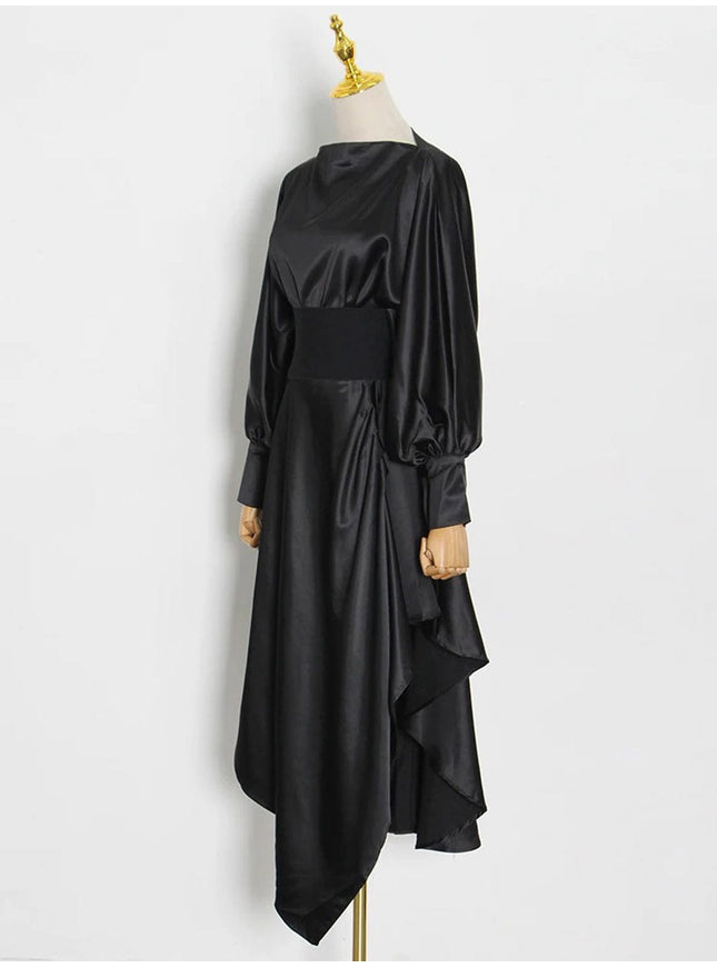 Alys Casual Hem Top & Skirt Set - Fashion Pov