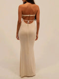 Alyssa Hollow Out Off Shoulder Maxi Dress - Fashion Pov