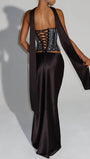 Amara Embellished Corset Skirt Set - Fashion Pov