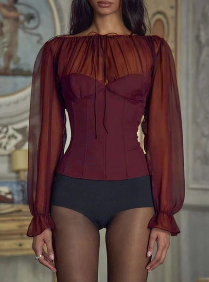 Amara Long Sleeve Shirt - Fashion Pov