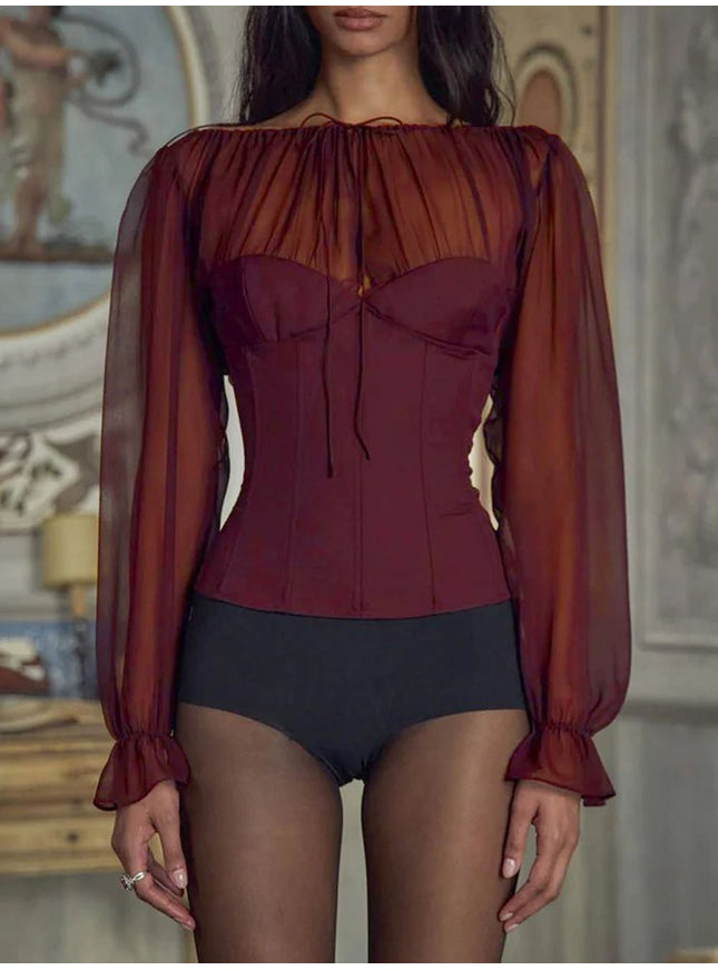 Amara Long Sleeve Shirt - Fashion Pov