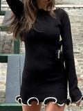 Amaya Bodycon Ruffle Mini Dress - Fashion Pov