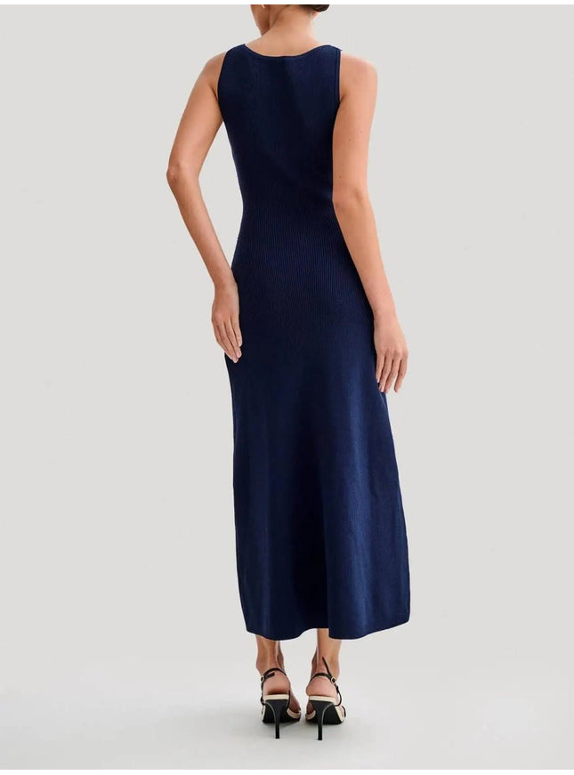 Amelia Sleeveless Long Maxi Dress - Fashion Pov
