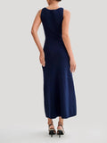 Amelia Sleeveless Long Maxi Dress - Fashion Pov