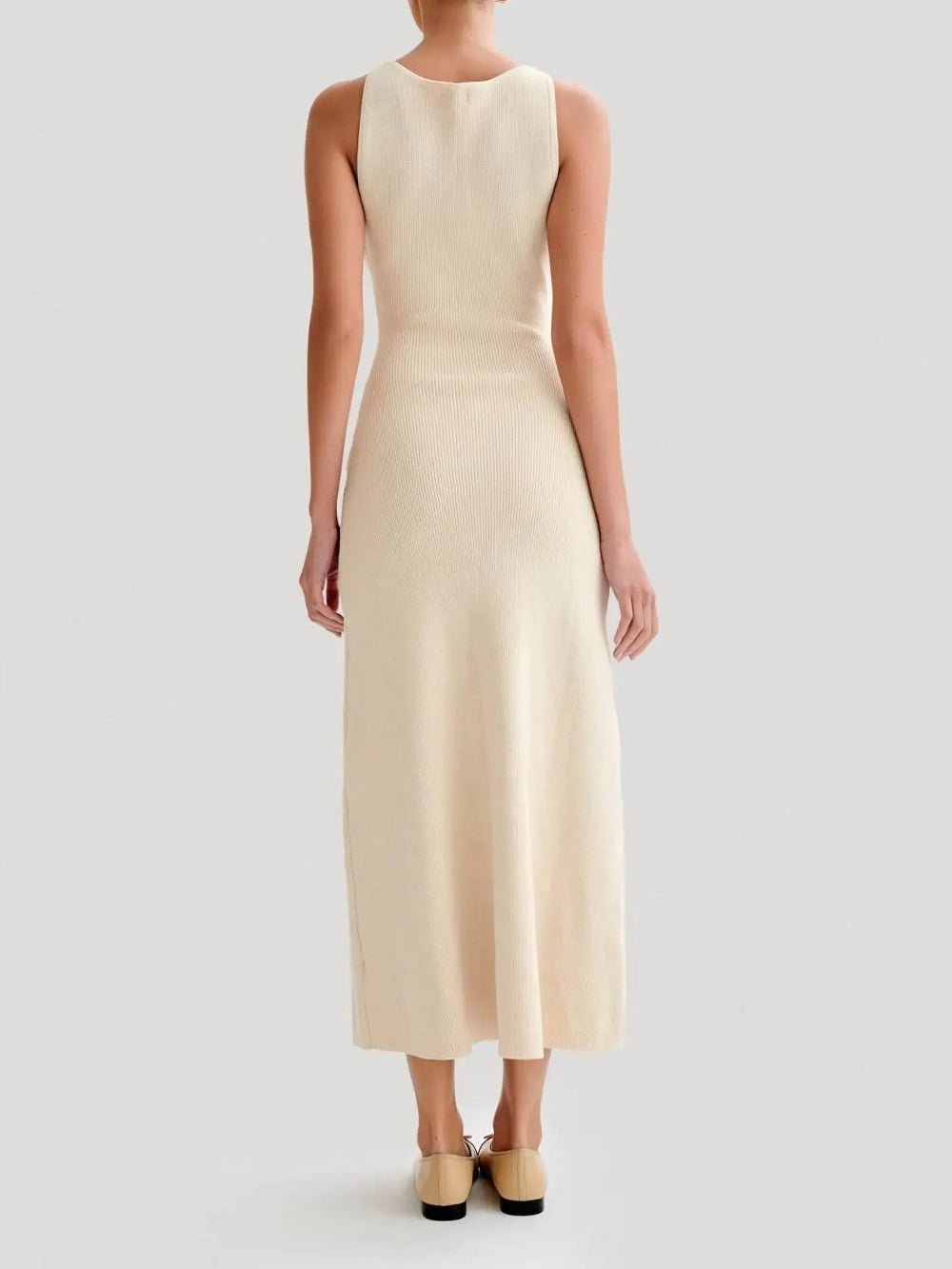 Amelia Sleeveless Long Maxi Dress - Fashion Pov