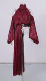 Amelie Draped Halter Blouse - Fashion Pov