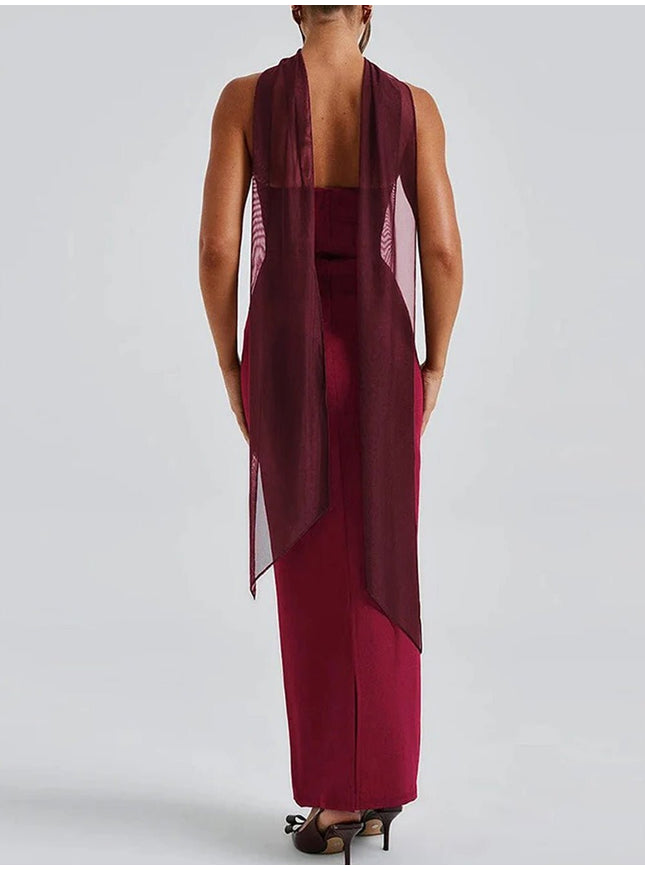 Amira Sleeveless Maxi Dress - Fashion Pov