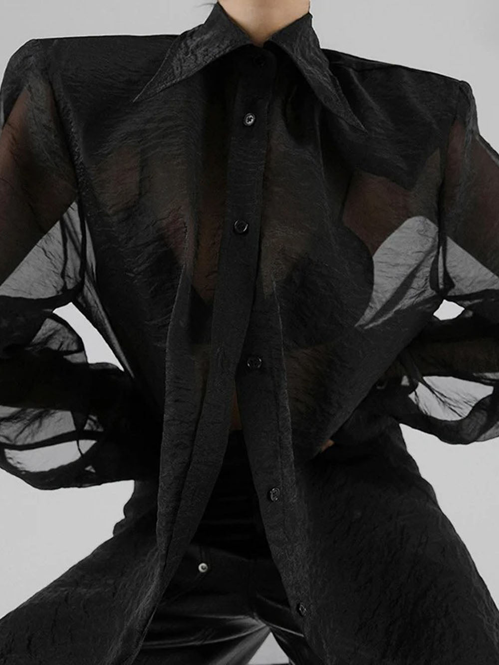 Amy Long Sleeve Shirt - Fashion Pov