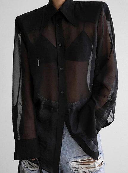 Amy Long Sleeve Shirt - Fashion Pov