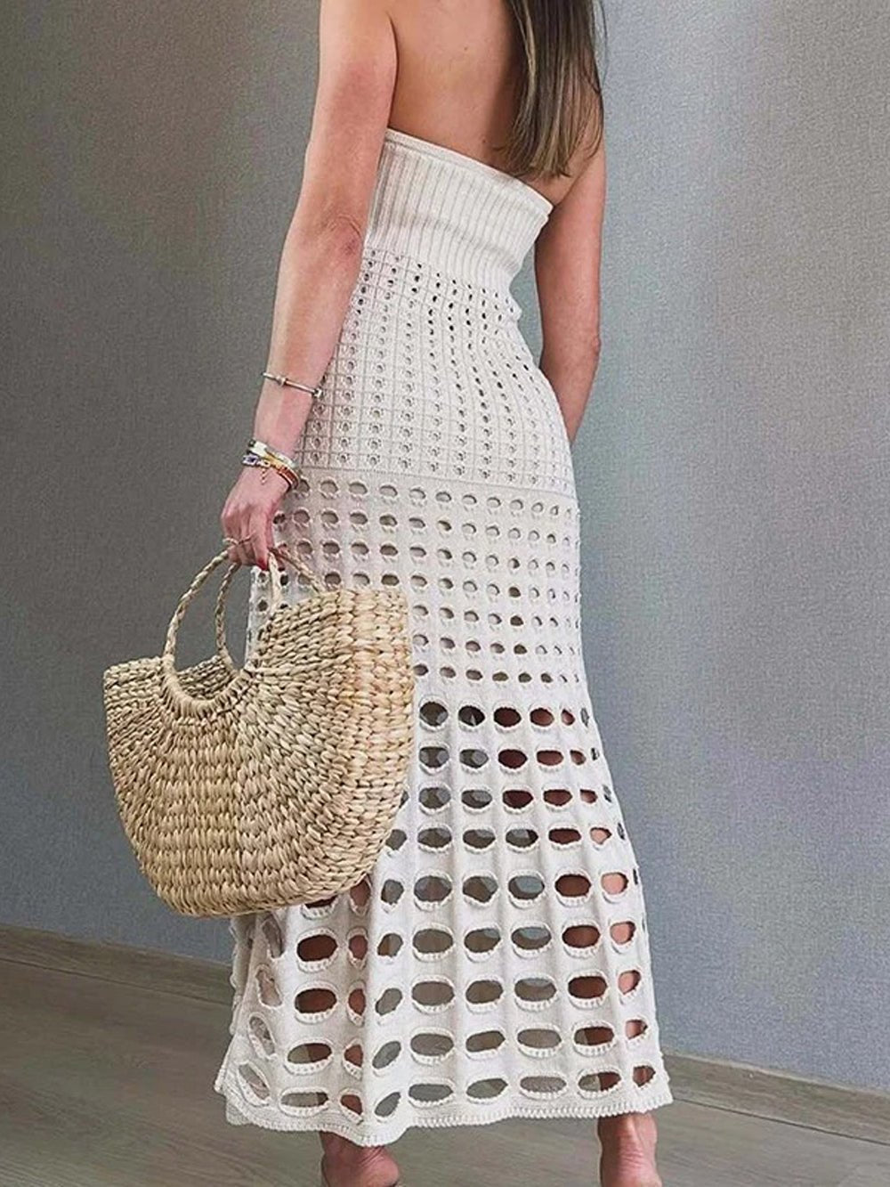 chinese dress ladies Ana Sleeveless Maxi Dress