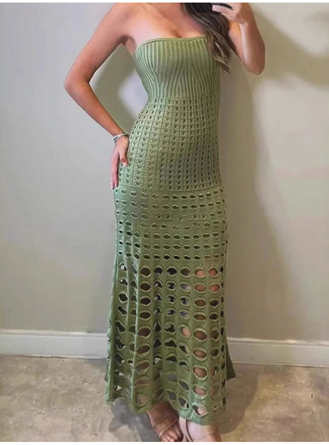 Ana Sleeveless Maxi Dress - Fashion Pov