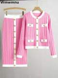 Anastasia Short Sweater & Skirt Set - Fashion Pov