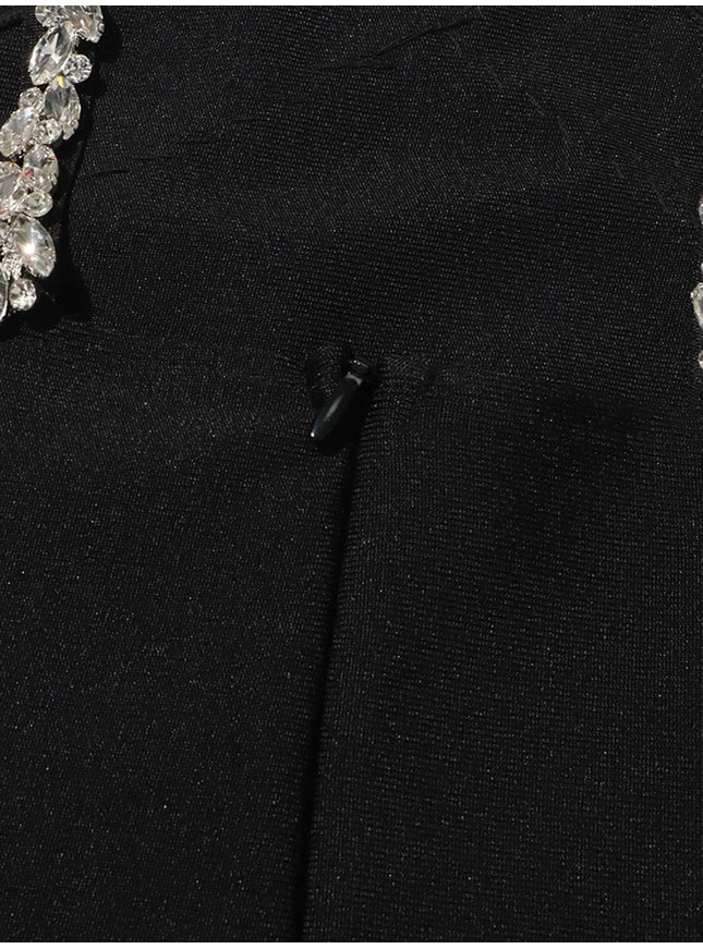 Andrea Diamond Bodycon Midi Dress - Fashion Pov