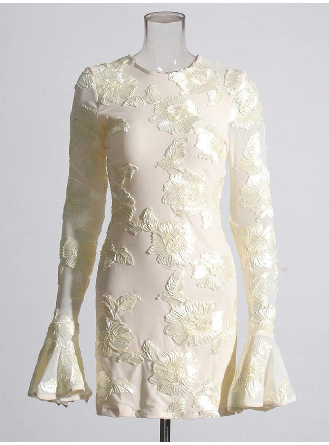 Anfia Backless Chic Mini Dress - Fashion Pov