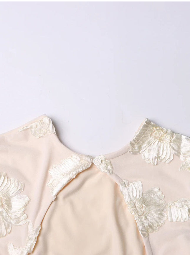 Anfia Backless Chic Mini Dress - Fashion Pov