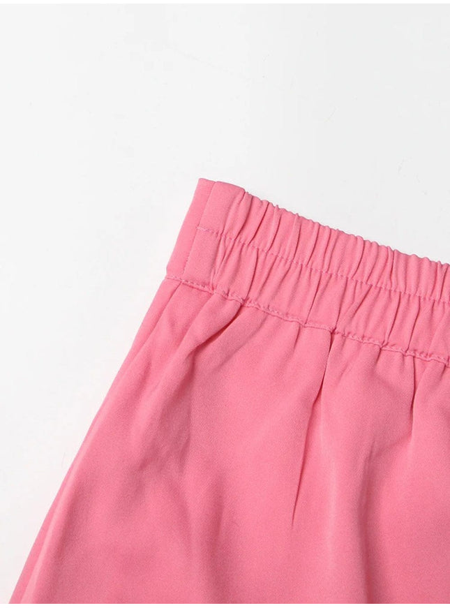 Angel Irregular Hem Fold Skirt - Fashion Pov