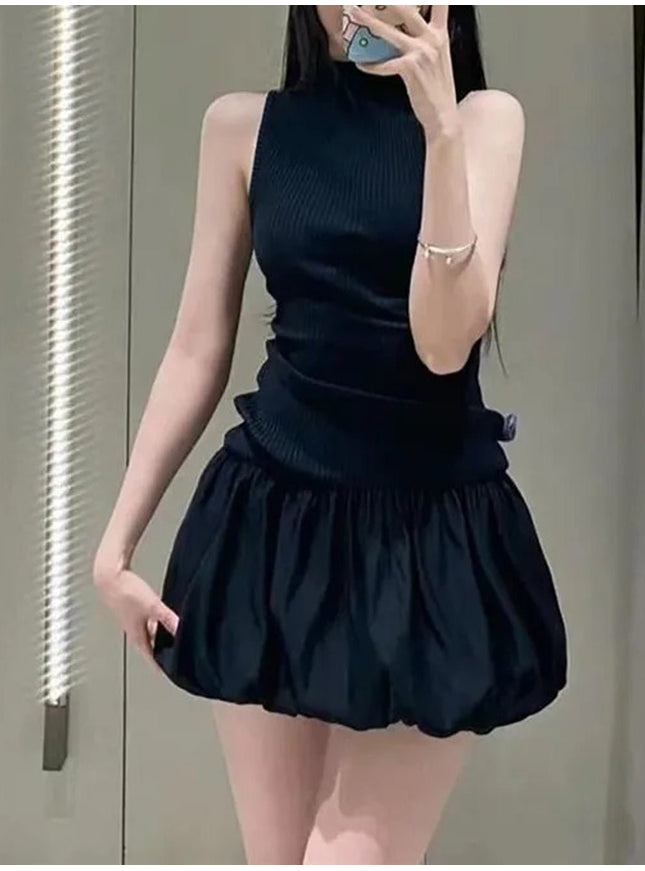 Angela Hollow Out Backless Mini Dress - Fashion Pov