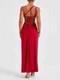 Angela Off Shoulder Backless Maxi Dress - Fashion Pov