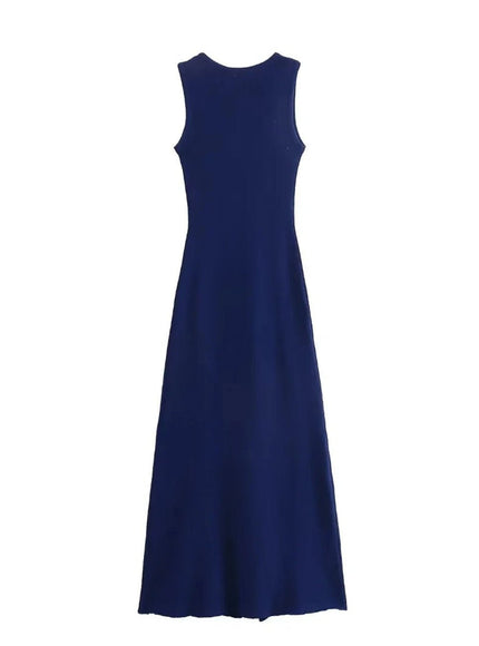 Angela Sleeveless Midi Dress - Fashion Pov