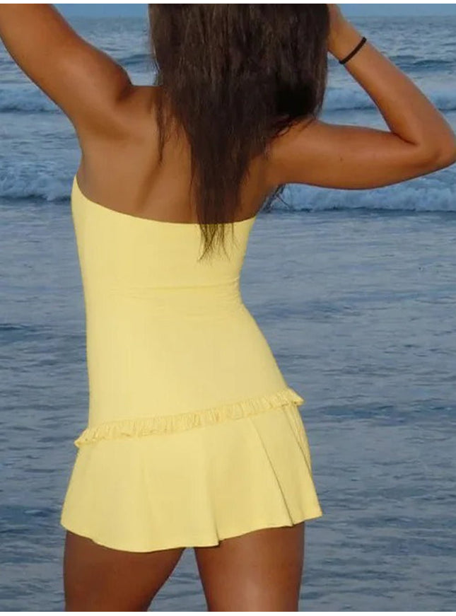 Angela Sleeveless Mini Dress - Fashion Pov
