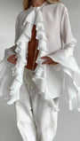 Angelin Sleeve Top & Pant Set - Fashion Pov
