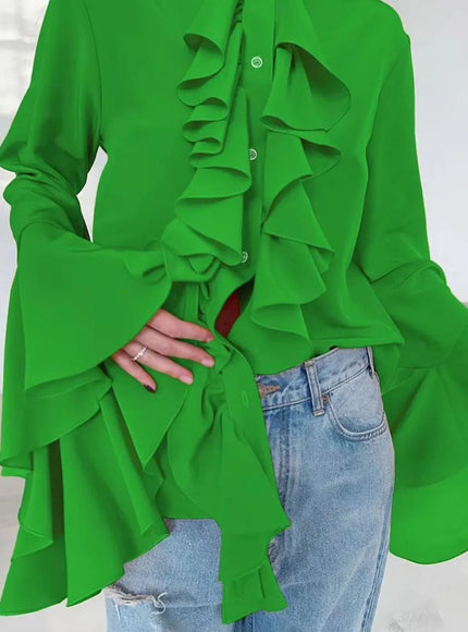 Angelin Sleeve Top & Pant Set - Fashion Pov