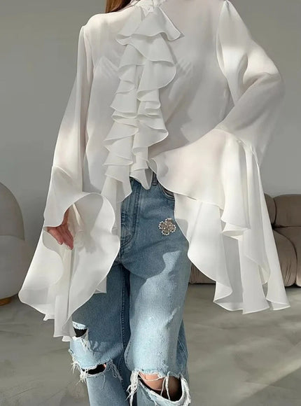 Angelin Sleeve Top & Pant Set - Fashion Pov